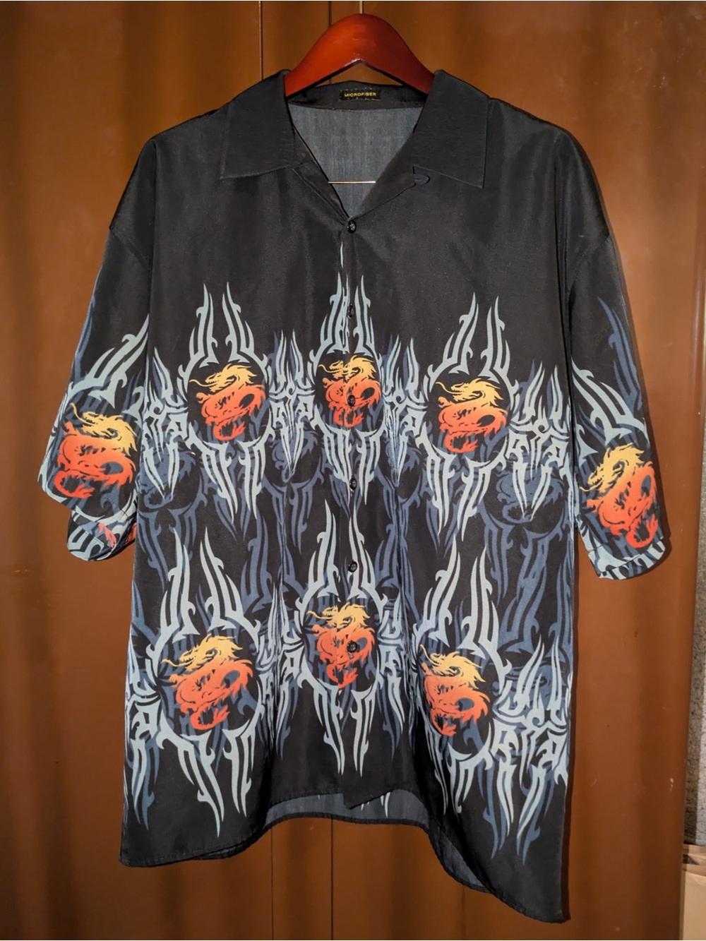 Vintage Trust Dragon Button Down
